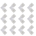 Miniatyrbilde 2 av 2: 12 stk. LED Strip Koblingssett, Gapless Loddingsfri Adapter