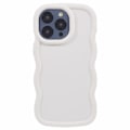 Miniatyrbilde 1 av 3: iPhone 15 Pro Max Mobilskall Bølgete Off White