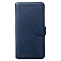 Miniatyrbillede 2 af 5: iPhone X/Xs - Solid Læder Etui - Blå Blue Blå