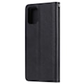 Miniatyrbillede 3 af 5: Samsung Galaxy A71 4g - 2i1 Magnetisk Skal / Pung Etui - Sort Black Sort