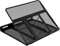 Ergonomic and Vented Adjustable Laptop Stand, 33 x 28 x 4 cm, Black