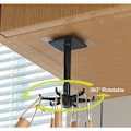 Miniatyrbild 3 av 5: Köksredskapshållare Väggkrok, 2-pack Redskapshållare Självhäftande Krokar 360° Roterande Fällbar Krok
