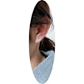 Miniatyrbillede 4 af 4: Blå Ondt Øje Mini Cubic Zirconia Ørestikker til Kvinder Små Piger Udsøgte Simple 925 Sterling Sølv Små Brusk Tragus Små
