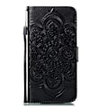 Miniatyrbillede 2 af 5: iPhone 11 - Sol Mandala Pung Etui - Sort Black Sort