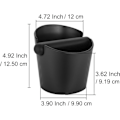 Miniatyrbild 3 av 4: Kaffe Knock Box Gummi, Kaffe Knock Box Behållare, Kaffe Knock Box Liten, Espresso Kaffe Knock Box