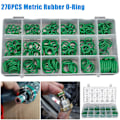 Miniatyrbild 1 av 5: 270-dels Multi-specifikations Gummipackning Tätning Bil AC Skruv O-ring Set Combo Set