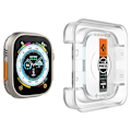 Pikkukuva 3 / 5: Spigen Apple Watch Ultra 49 mm 2-PACK \"Ez Fit\" Glas.tR Näytönsuoja