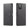 Pikkukuva 1 / 5: Samsung Galaxy A52 / A52s - LC.IMEEKE Nahkakotelo - Musta Black Musta