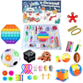Miniatyrbillede 2 af 5: Julekalender Gaveæske til Piger Børn DIY Smykker Hårspænde Legetøj 24 Dages Nedtælling Julekalender Nytårs Julegave 2024 style 1