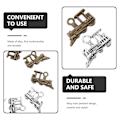 Miniatyrbild 2 av 4: 60 st Alloy Tågberlocker Alloy Smycken Berlocker DIY Smycken Berlocker Retro Berlocker