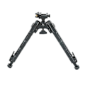 Pikkukuva 1 / 5: V9 Yksiosainen jalusta alumiiniseoksesta, säädettävä bipod-jalusta, musta