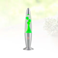 Miniatyrbilde 2 av 3: Metallbase Lava Voks Lampe 25W Klart Vann Grønn Voks Lys Kreativ Dekor Lys Soverom Nattlys (EU Plugg)