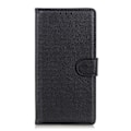 Miniatyrbillede 2 af 5: Samsung Galaxy A51 - Litchi Pung Etui - Sort Black Sort