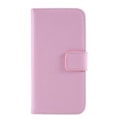 Miniatyrbillede 1 af 5: iPhone 7/8/SE (2020/2022) - Ægte Læder Pung Etui - Lys Pink Lyserød