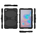 Pikkukuva 4 / 5: Tech-Protect Galaxy Tab S6 Lite 10.4 Survive -kotelo, jossa on jalusta, musta