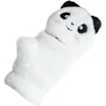 Miniatyrbild 1 av 5: Par Panda-Vantar Dam Kallt Väder Vantar Snygga Varma Vantar Söta Vantar Vinterhandskar Barn Vinterhandskar Halvfinger Sammet