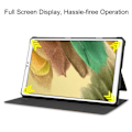 Pikkukuva 3 / 5: Samsung Galaxy Tab A7 Lite 8.7 - Iskunkestävä Kotelo Jalusta - Ruskea