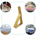 Miniatyrbillede 5 af 5: Dugklips 8 stk. Justerbare dugklips Rustfrit stål Bordholder Metal Dugklips til fiksering