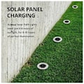 Pikkukuva 2 / 5: 12 kpl - LED-maavalaisimet Lämpimät aurinkokennovalot Maisemavalaistus