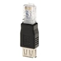 Pikkukuva 1 / 5: RJ45 Uros USB A Naaras Adapteri Liitin LAN Verkko Ethernet Reititin Liitin