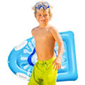 Miniatyrbillede 3 af 5: Oppustelig Surfbræt Svømmeplade Pool Floats Voksen Surfing Bodyboard Boogie Boards Pool Floaties Tilbehør Sø Vand Floats Børn