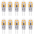 Miniatyrbillede 1 af 4: 10 stk. G4 LED-pærer, varm hvid, 2W, 12V, G4 LED-lampe, 6000K, 360 °, 12V, AC/DC LED-pære, flimmerfri, ikke-dæmpbar, stiftkontakt