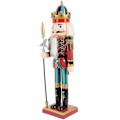Miniatyrbillede 3 af 3: Jule Nøddeknækker Ornament Nøddeknækker Figurer Nøddeknækker Statue Julebords Ornament