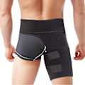 Miniatyrbild 1 av 5: Höftbandage, Ljumskestöd Sciatica Relief Wrap Lår Hamstring Kompressionsskydd För Dragen Skada Stam Tendinit Rehab Och Återhämtning, Passar Män Kvinnor