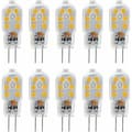 G4 LED-lampor 12V, 1W Motsvarar 10W halogen, ej dimbar, 10-pack【PL】