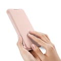 Pikkukuva 2 / 5: iPhone 7/8/SE (2020/2022) - DUX DUCIS Iskunkestävä Lompakkokotelo - Ruusukulta Ruusukulta