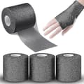 [PL】 3-pack Atletisk Tejp Sporttejp 7 cm x 27,4 meter svart