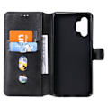 Miniatyrbillede 4 af 5: Samsung Galaxy A32 5G - Klassisk Læder Etui - Sort Black Svart