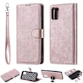 Miniatyrbild 1 av 5: Compatible with Samsung Galaxy A51 5G - 2-in-1 Magnetic Case / Wallet Case - Rose Gold