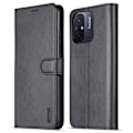 Miniatyrbillede 1 af 5: AZNS Xiaomi Redmi 12C 4G Etui Læder Sort