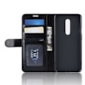 Miniatyrbillede 4 af 5: OnePlus 7 Pro - Crazy Horse Pung Etui - Sort Black Sort