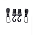 Miniatyrbillede 1 af 2: 4 stk. Universal 360 Graders Rotation Barnevognskrog