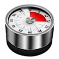 Miniatyrbillede 3 af 3: Mekanisk og magnetisk timer. Op til 60 minutter. Alarmsignal når tiden er gået.
