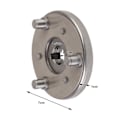Miniatyrbild 3 av 5: 36T Planetväxel med Koppling Del Solid Set Kit för Bafang Motor Ebike Nylonväxel Vit Hhh