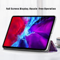 Miniatyrbillede 5 af 5: iPad Pro 12.9 (2018/2020/2021) - Tri-Fold Læder Etui - Cosmic Space Cosmic Space