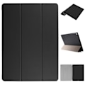 Miniatyrbillede 1 af 5: iPad Pro 12.9 (2017) - Tri-Fold Læder Etui - Sort Black Sort