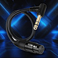Miniatyrbillede 5 af 5: 90 6,35 mm 1/4 tomme Han til XLR 3-Pin Stereo Lydkabel, 6,35 mm 1/4 \" til XLR Stereo Lydadapterkabel til Mikrofon, Hun