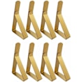 Miniatyrbillede 1 af 5: Dugklips 8 stk. Justerbare dugklips Rustfrit stål Bordholder Metal Dugklips til fiksering
