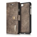 Miniatyrbild 2 av 5: Compatible with iPhone 7/8/SE (2020/2022) MING Magnetic Case/Wallet - Brown