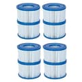 Lay-Z-Spa Filter (VI), compatible with all Lay-Z-Spa hot tubs 4 pcs