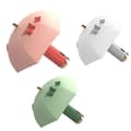 Tre cool paraplyer i forskellige farver Mini LED Intelligent udsalg[PL]