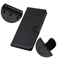 Miniatyrbillede 3 af 5: Samsung Galaxy A51 - Litchi Pung Etui - Sort Black Sort