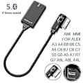Miniatyrbild 2 av 5: Mmi Trådlös Aux Bluetooth Adapter Kabel Ljud Musik Auto Bluetooth För A3 A4 B8 B6 Q5 A5 A7 R7 S5 Hy