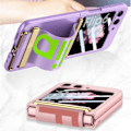 Miniatyrbillede 3 af 5: GKK Galaxy Z Flip 6 Cover Bælte Hybrid Sort/Rød