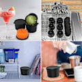 Pikkukuva 2 / 5: Jäämuottien korvaavat jäälastukuppit Kitchenaid jäälastulisälaitteeseen, 4 kpl