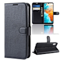 Miniatyrbillede 2 af 5: Huawei Y6 (2019) - Litchi Pung Etui - Sort Black Svart